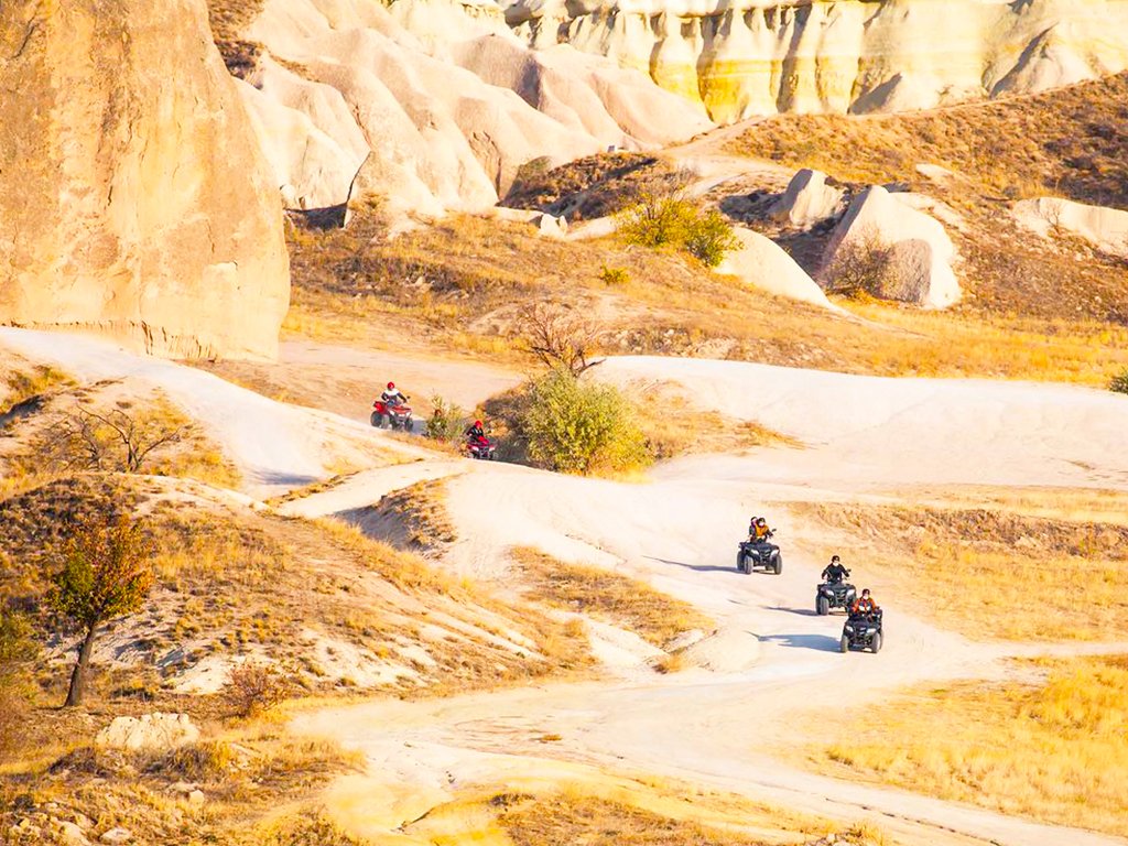 Сафари на квадроциклах в Каппадокии